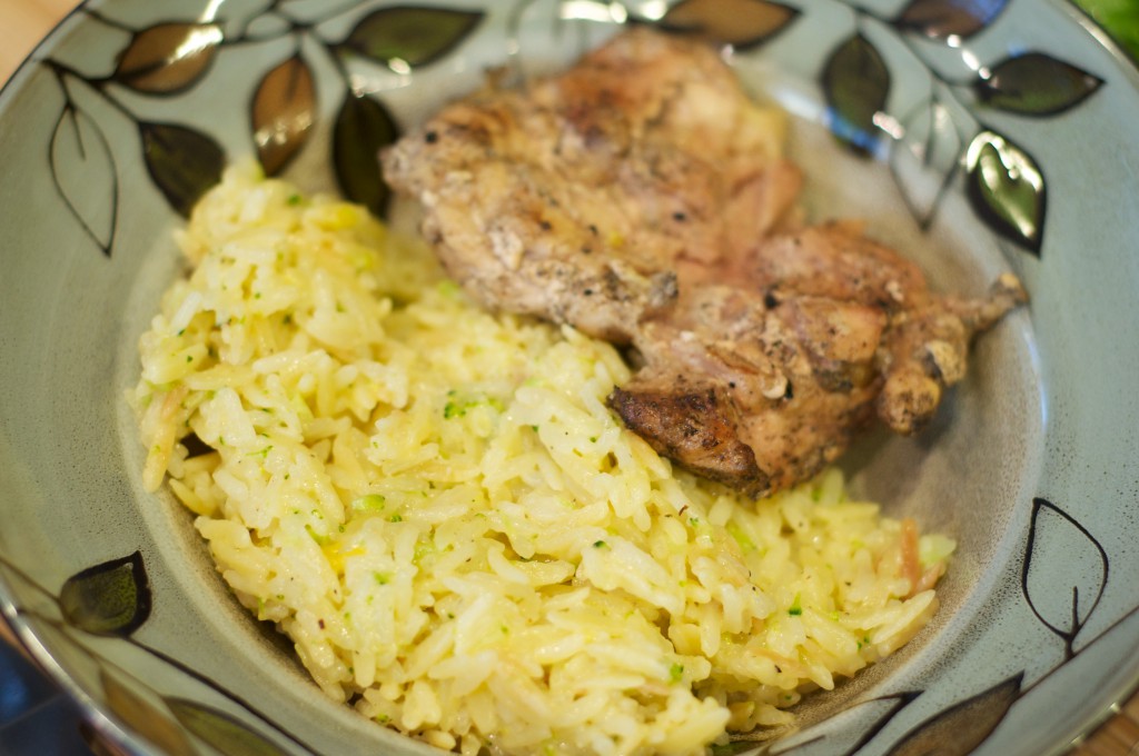 Rice-a-Roni + Chicken + Salad - 4