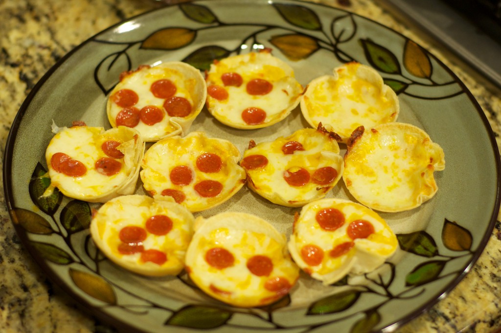 Mini Deep Dish Pizzas 2