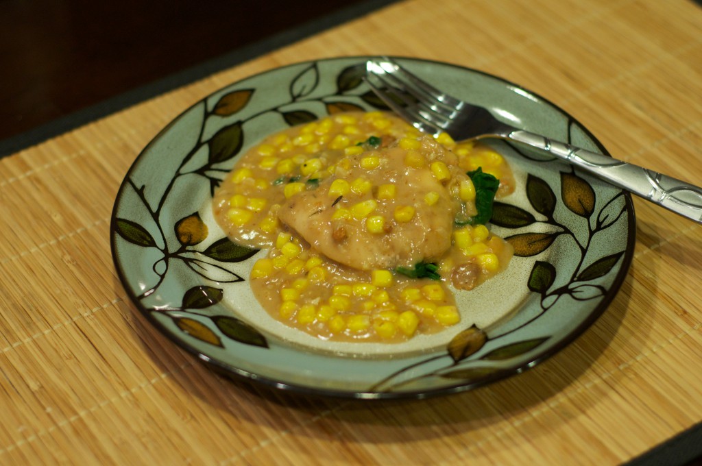 Chicken with Corn 4