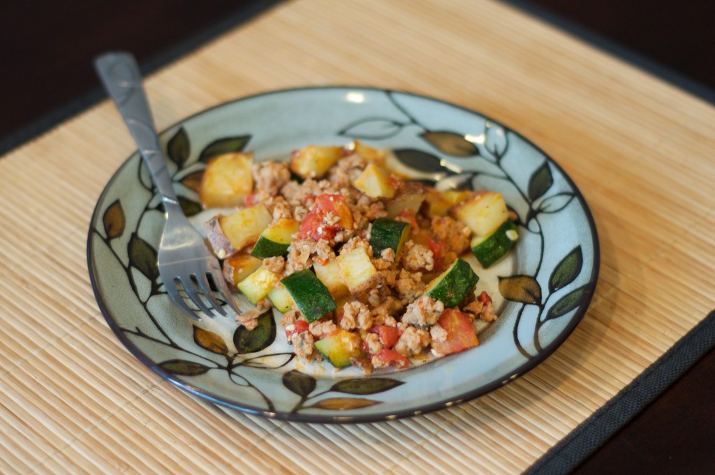 Italian Sausage Vegetable Skillet 3