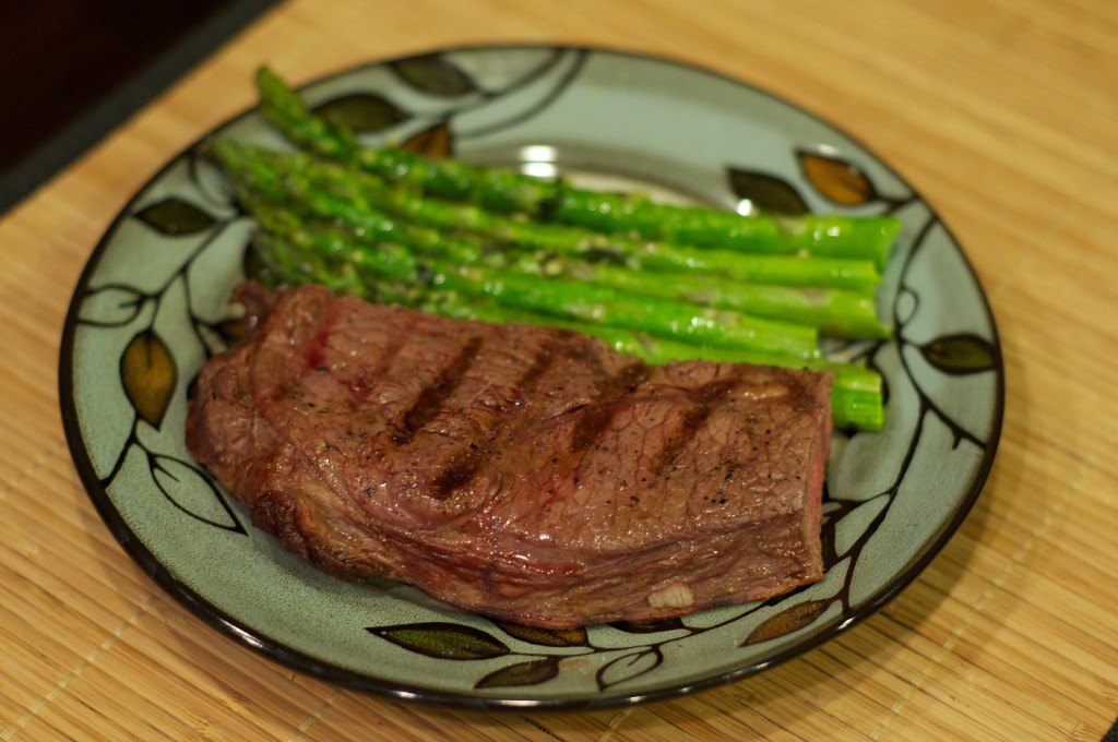 Steak and Asparagus 1