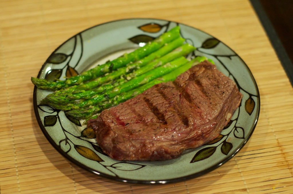 Steak and Asparagus 3