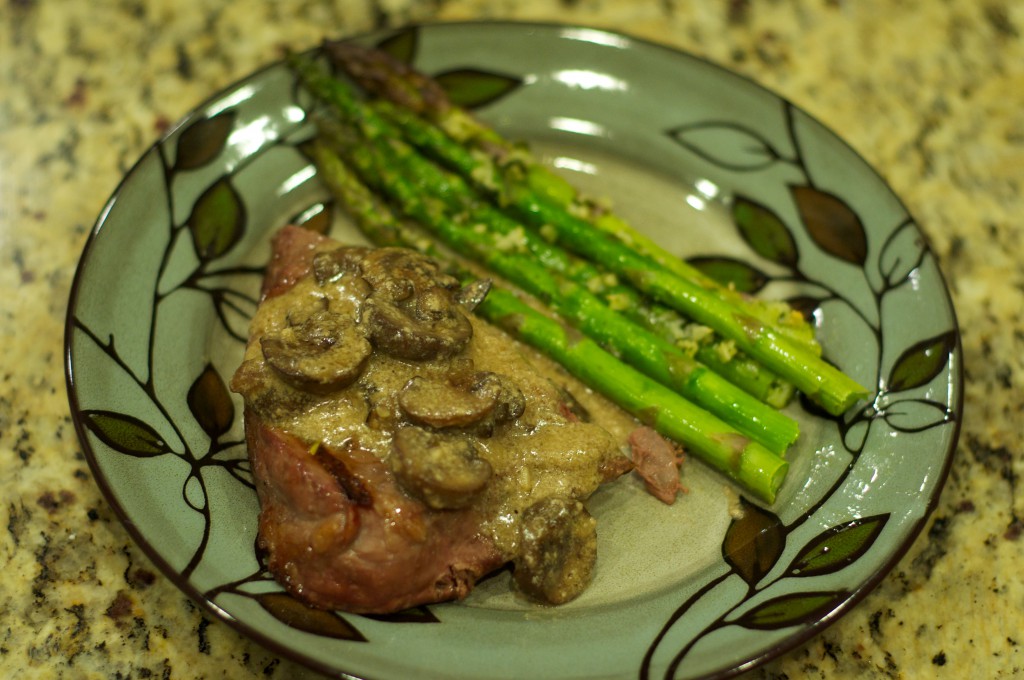 Steak with Cream Chanterelle 1