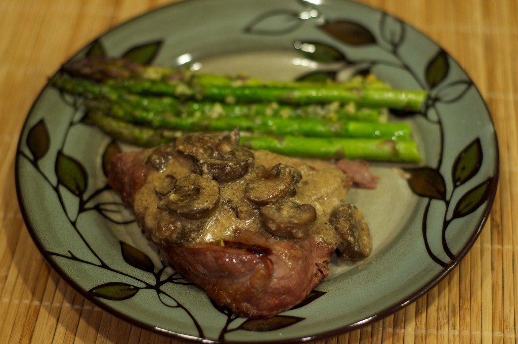 Steak with Cream Chanterelle 2