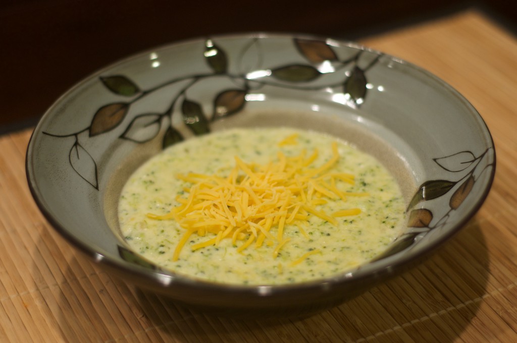 Broccoli Cheddar Soup 2