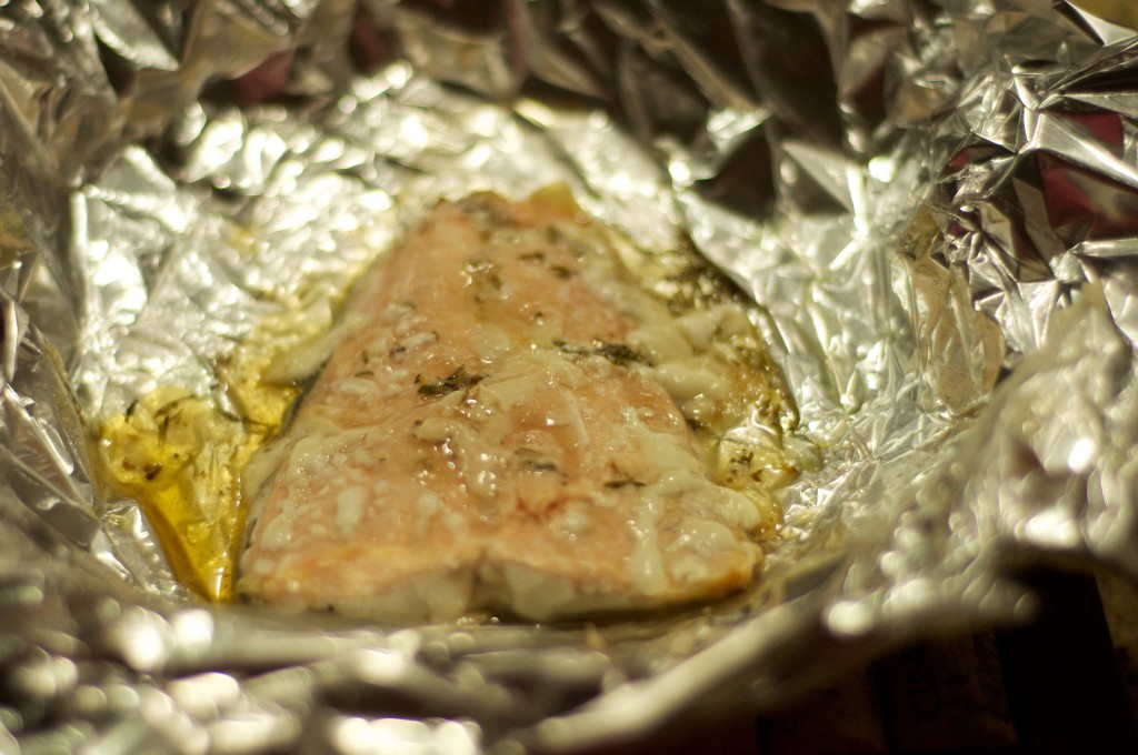 Honey Salmon in Foil 2