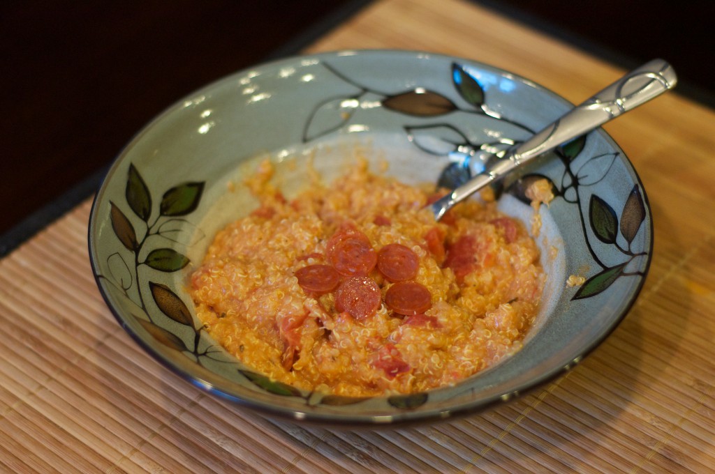 Pepperoni Pizza Quinoa 1