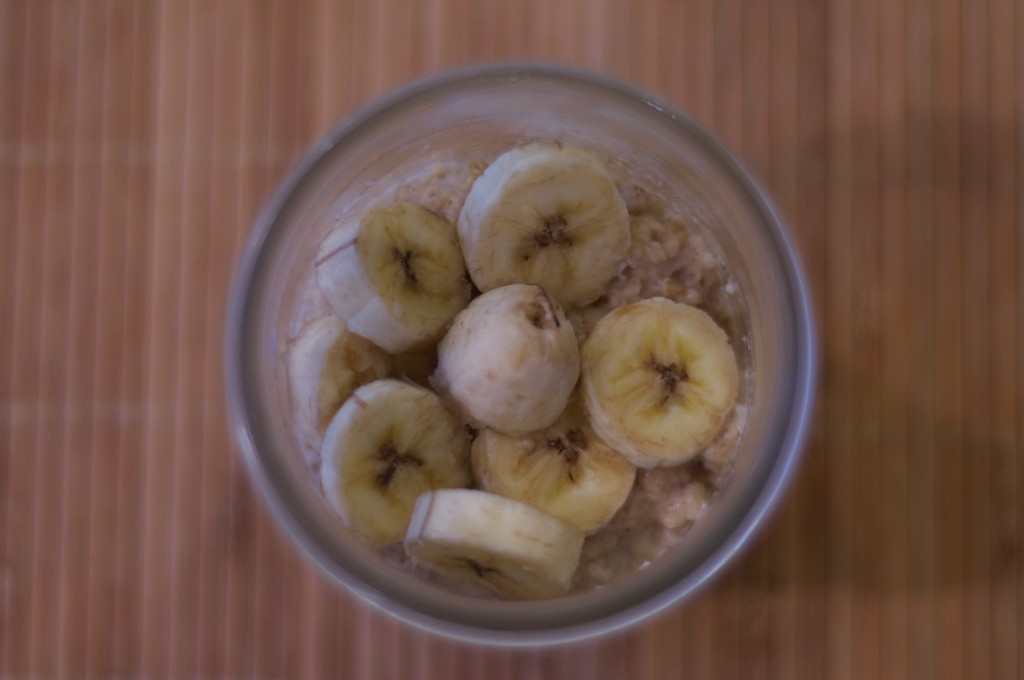 Almond Butter Banana Oatmeal The Little Chef