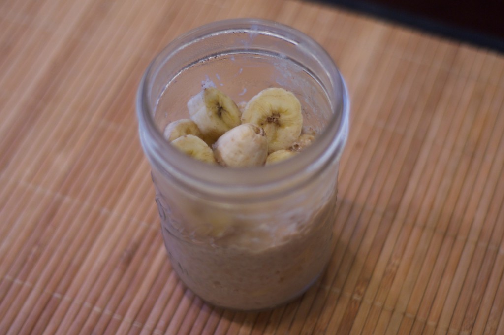 Almond Butter Banana Oatmeal 3