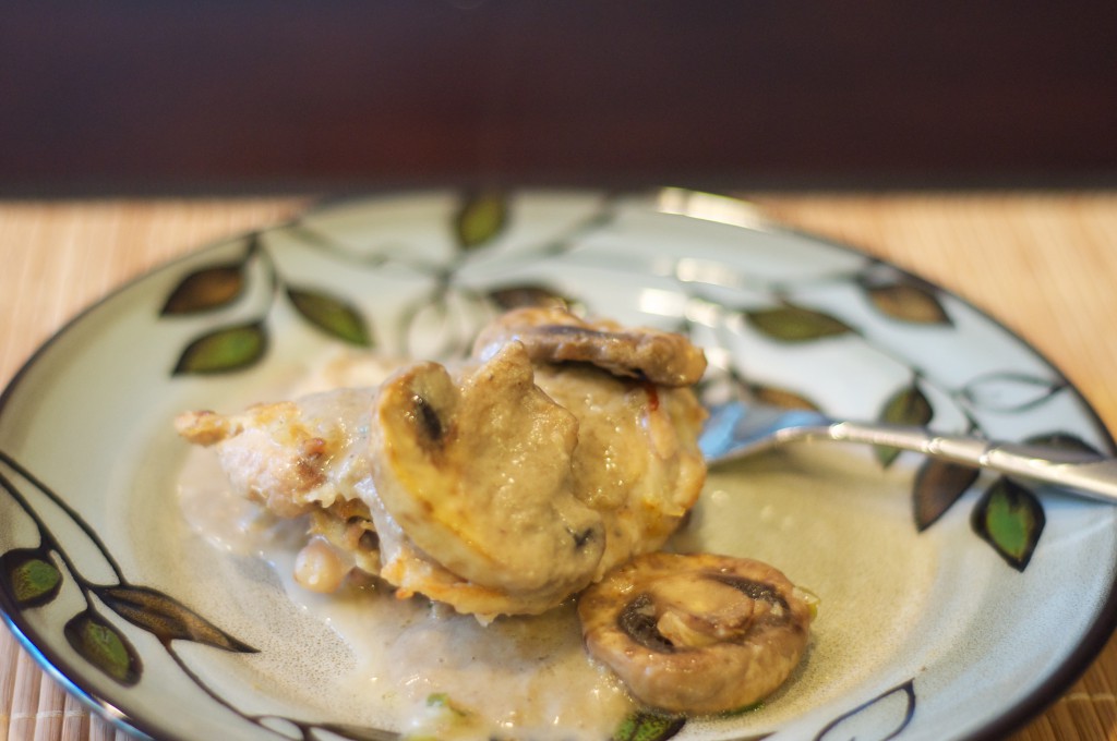 Baked Garlic Mushroom Chicken 1