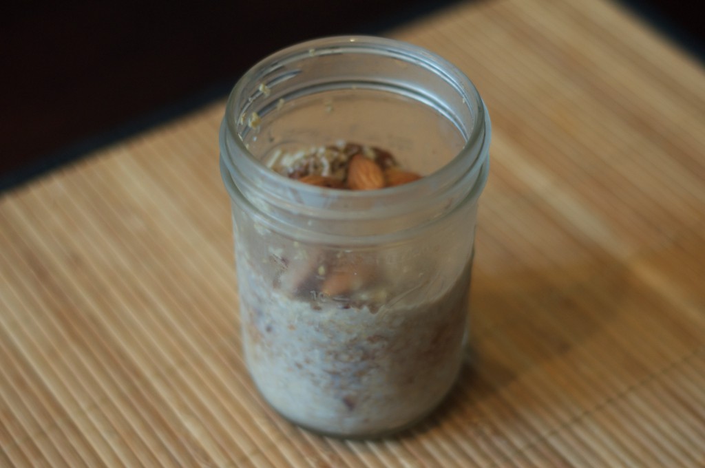 Peach Pie Overnight Oats 1