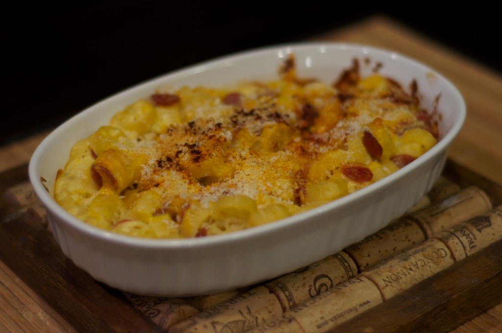 Pepperoni Cauliflower Mac and Cheese 2