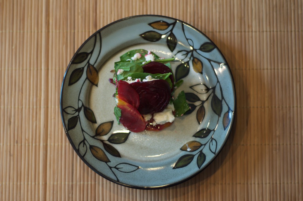 Beet Terrine Plated 3