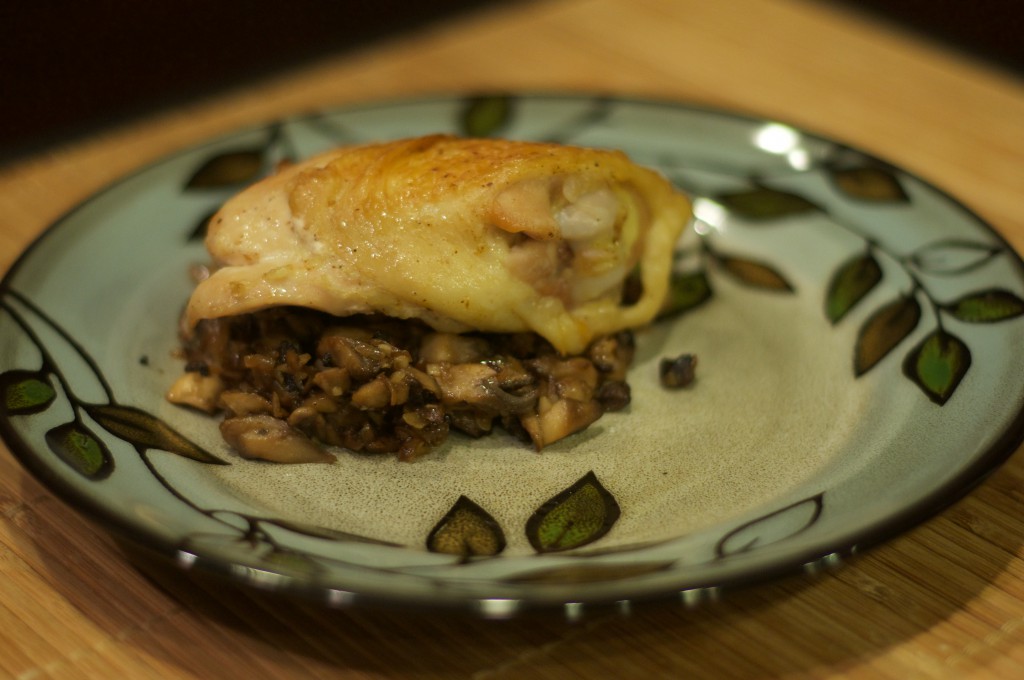 Crusty Chicken with Mushrooms and White Wine 2