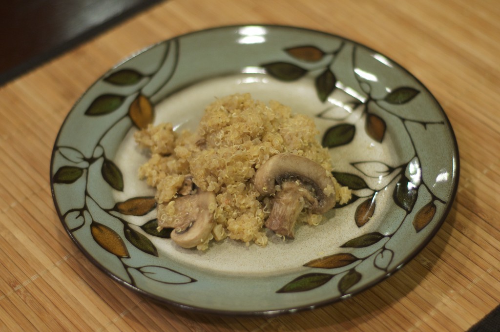 Garlic Mushroom Quinoa 2