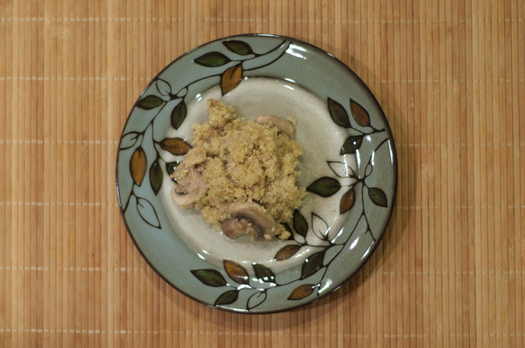 Garlic Mushroom Quinoa 3