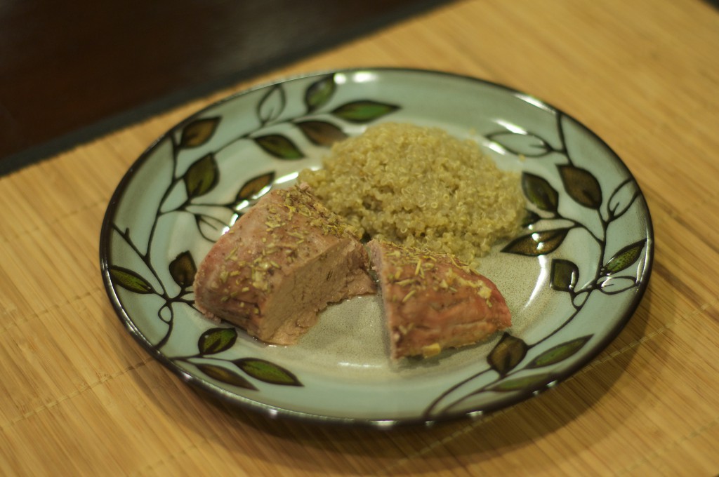 Roast Pork Loin with Rosemary and Garlic 2