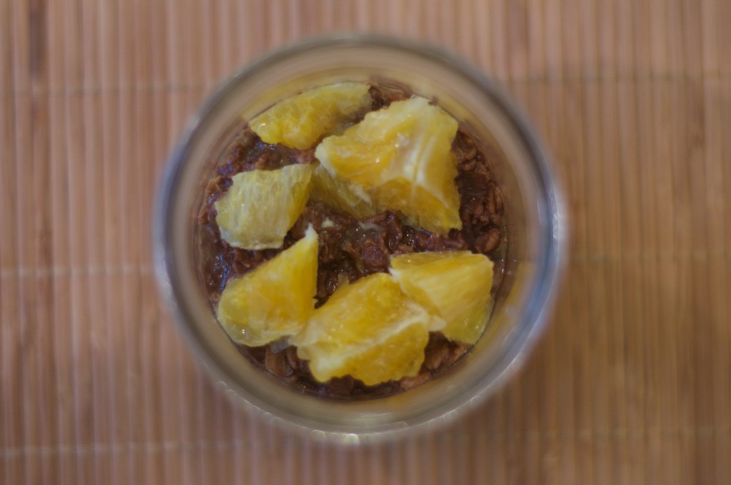 Dark Chocolate and Orange Oatmeal 3