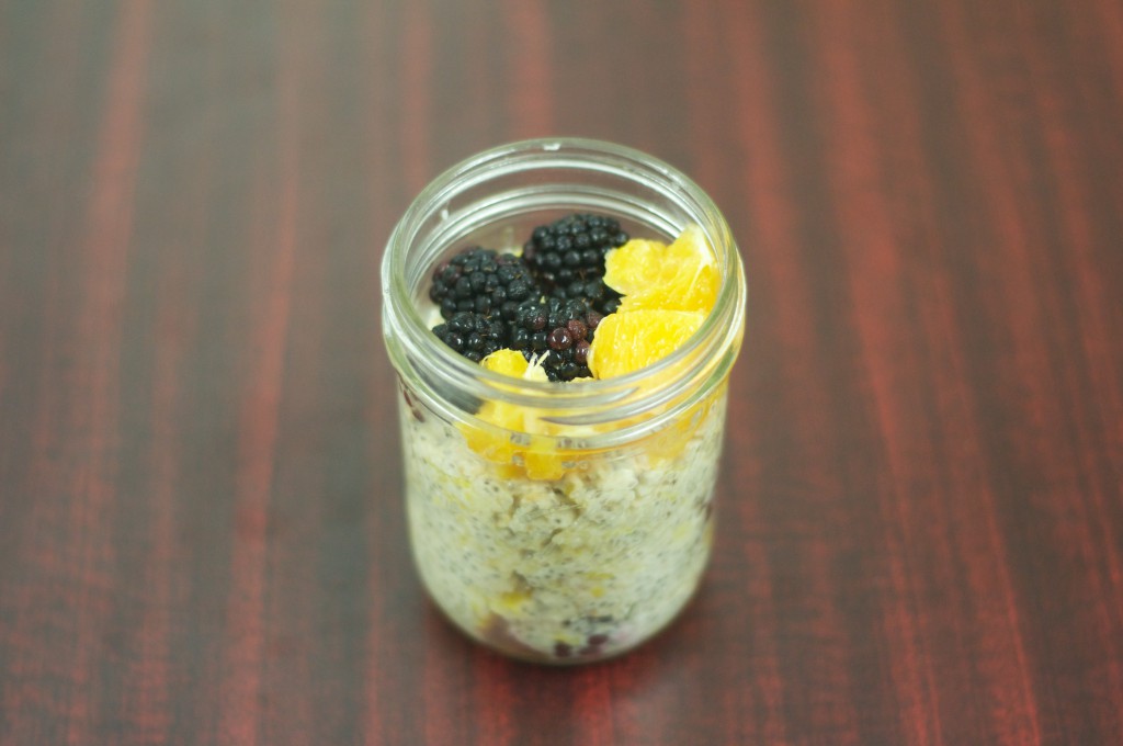 Orange Blackberry Oatmeal 1