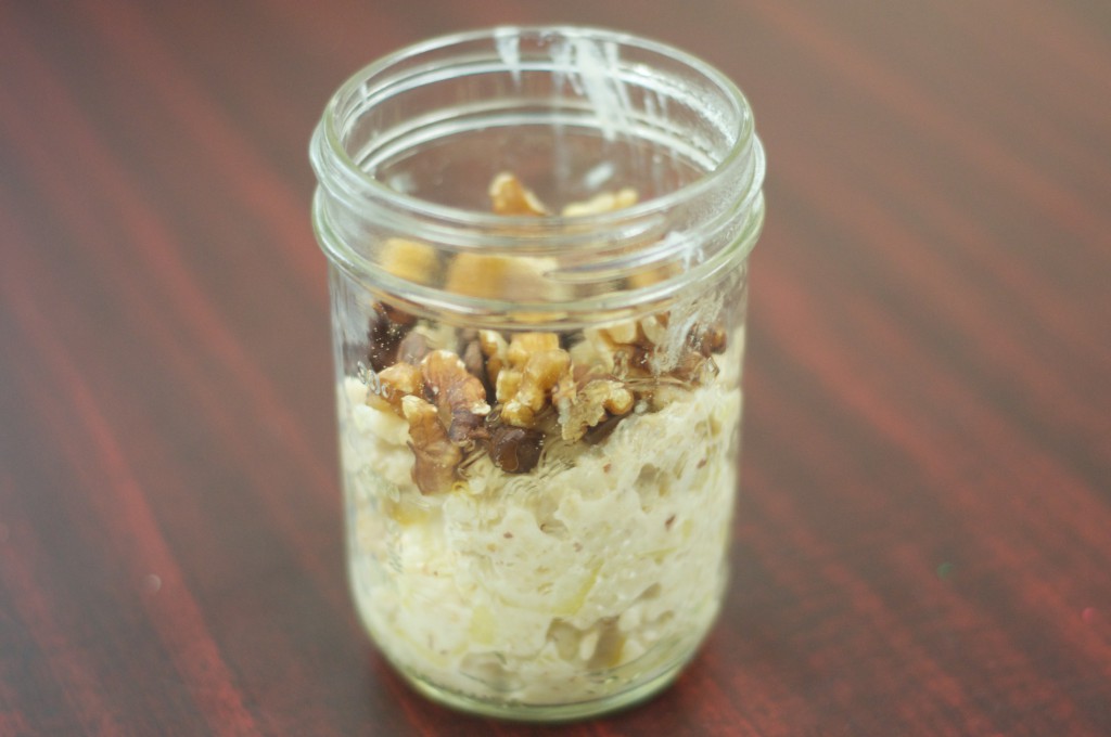 Snickers Salad Oatmeal 1