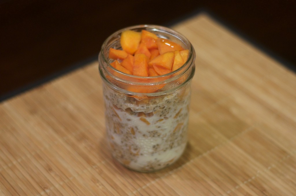 Spiced Persimmon Oatmeal 1