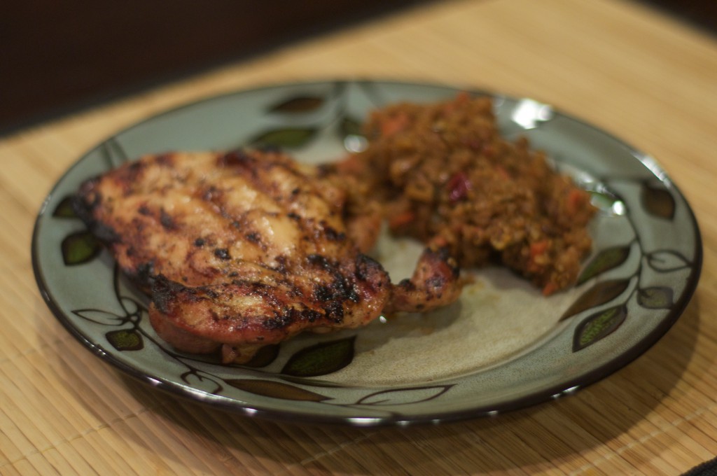 Tequila Lime BBQ Chicken Thighs 2