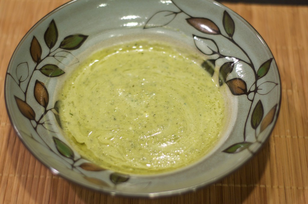 Zucchini Basil Soup 1