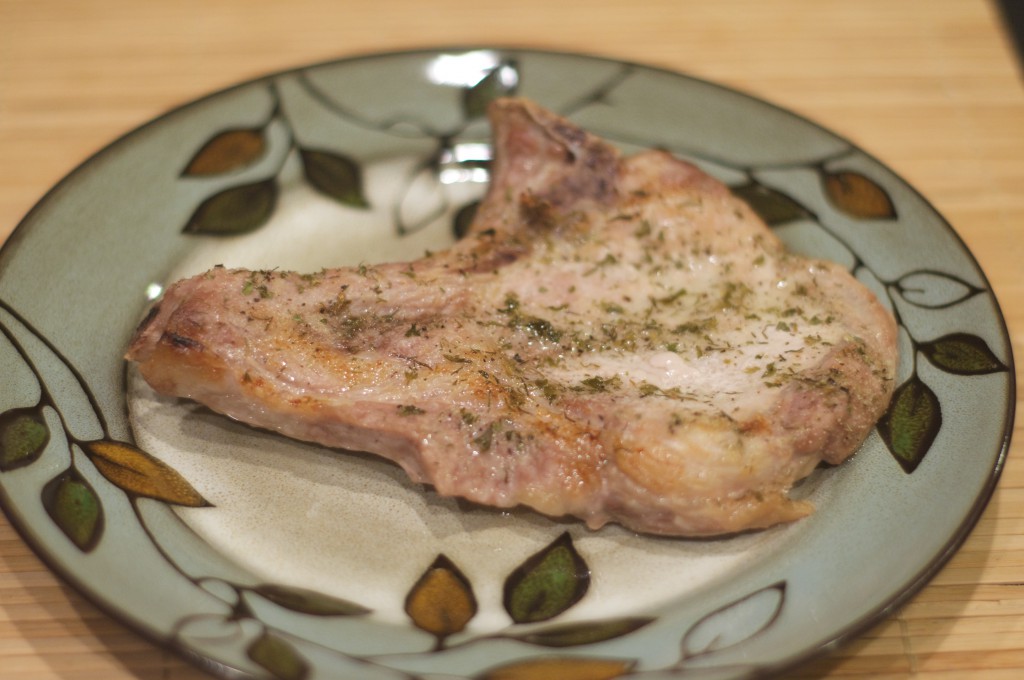 Garlic Ranch Pork Chop 1