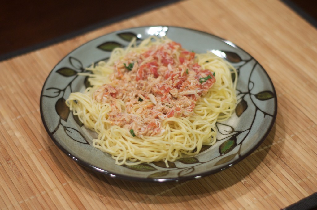 Linguine with Crab 1