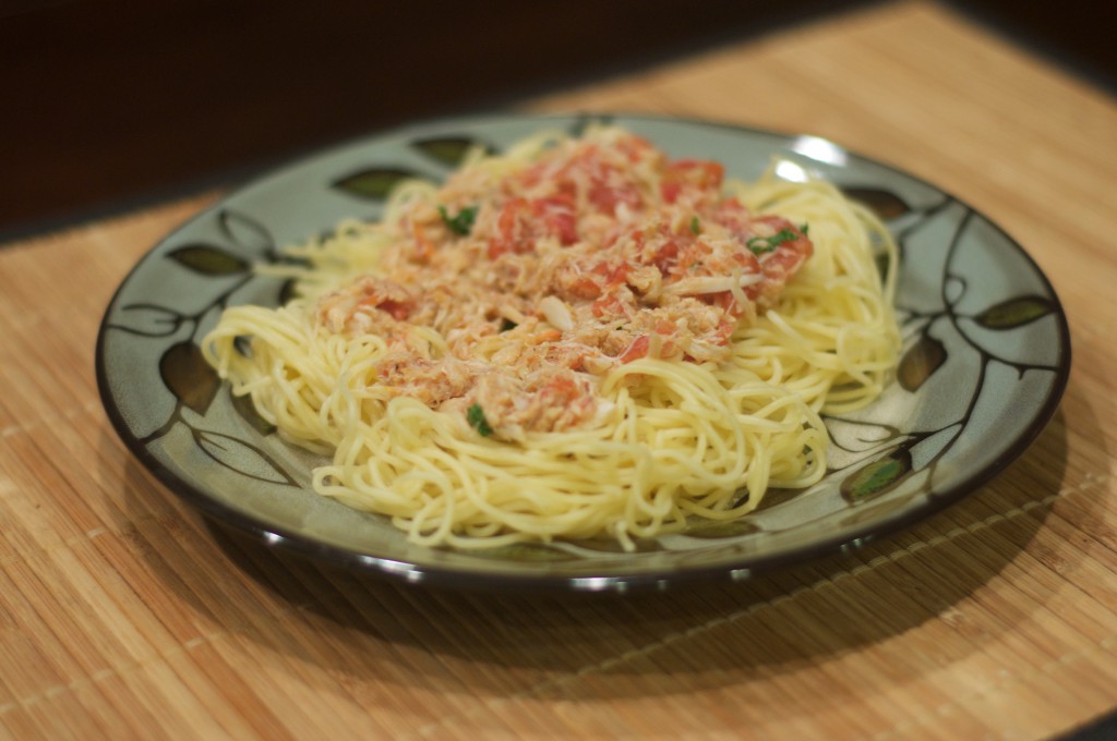 Linguine with Crab 2