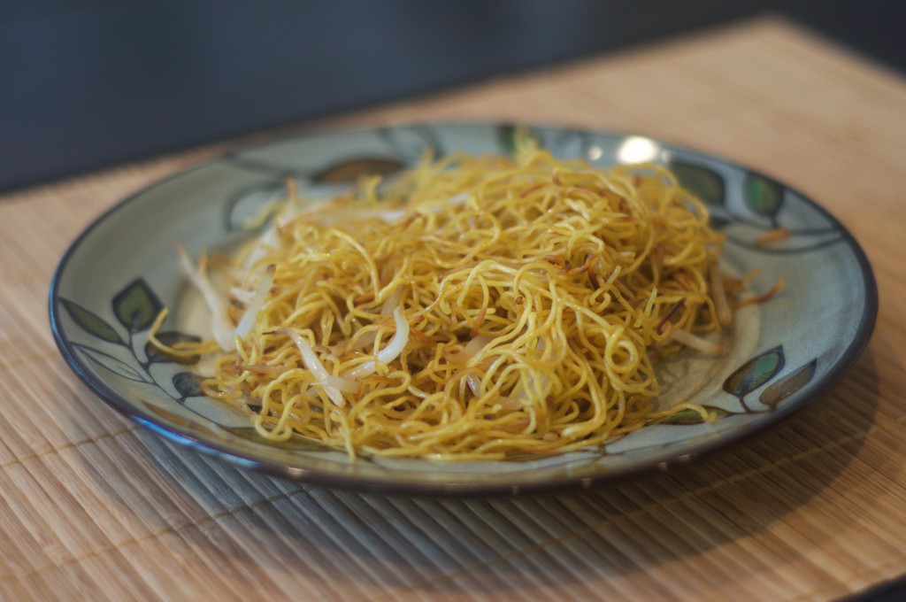 Cantonese Soy Sauce Pan Fried Noodles 2