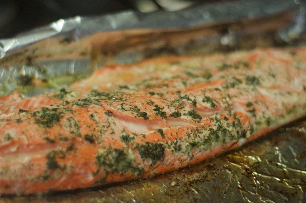 Salmon Roasted in Butter 1