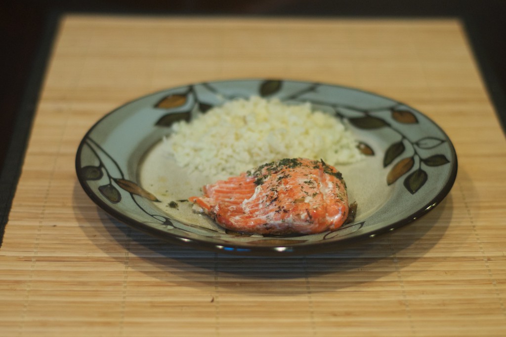 Salmon Roasted in Butter 4