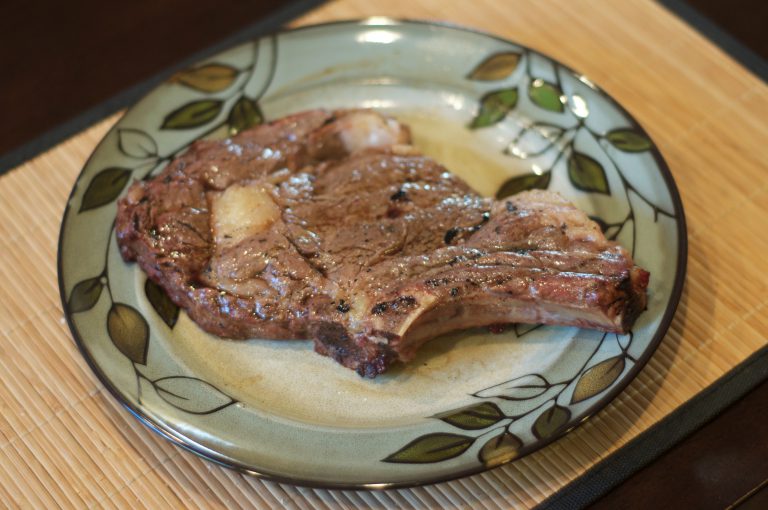 Grilled Butter Basted Ribeye Steak The Little Chef